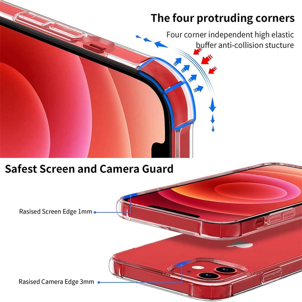 Rugged TPU für Apple iPhone 12 Mini in Transparent