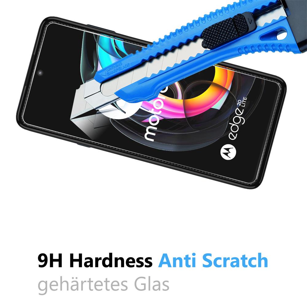 Glas 2in1 für Motorola Edge 20 Lite