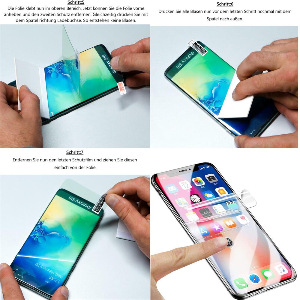 TPU Fullscreen für Samsung Galaxy S9 Plus im 2er Pack