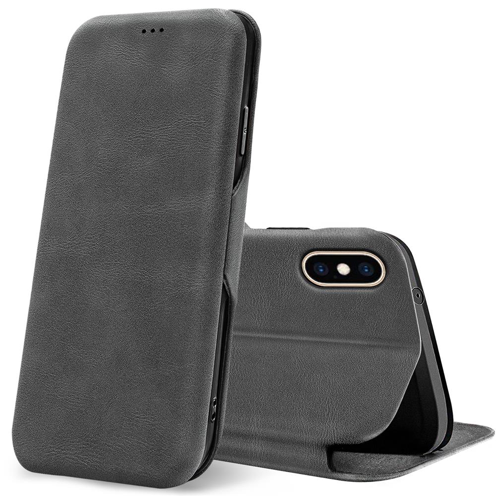 Shell Flip für Apple iPhone XS Max in Grau
