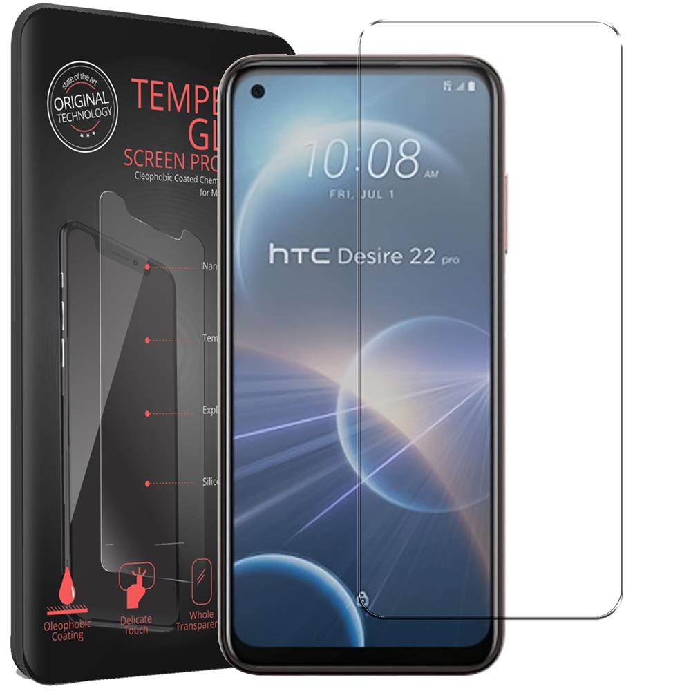 Glas 2in1 für HTC Desire 22 Pro