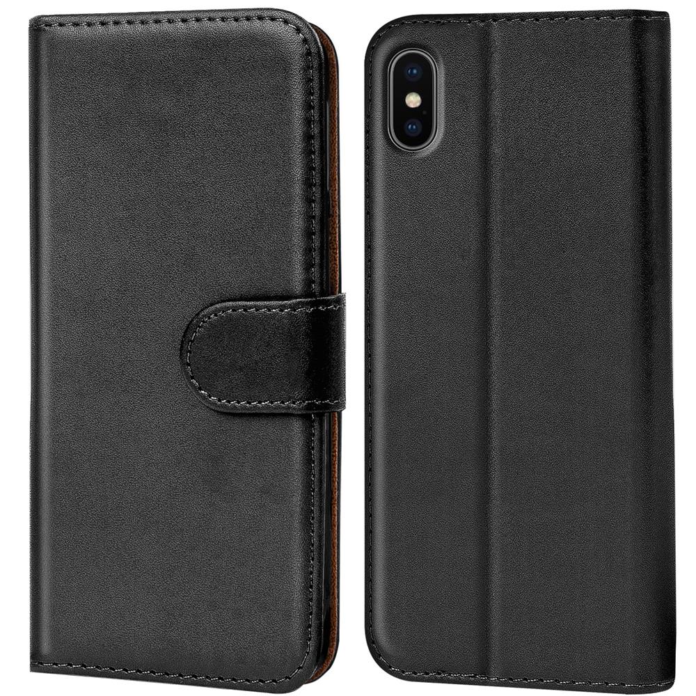 Basic Wallet für Apple iPhone XS Max in Schwarz