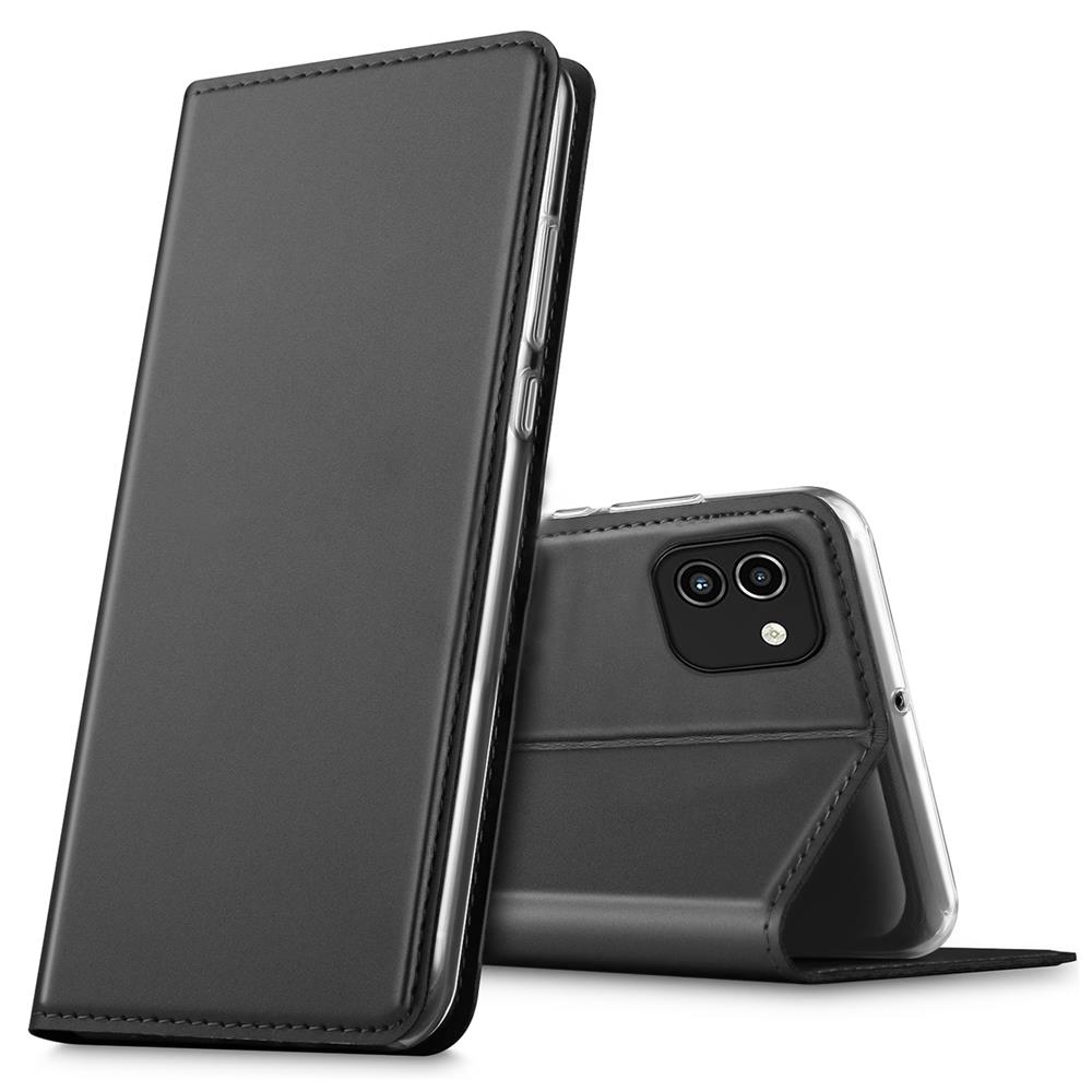 Electroplated Flip für Samsung Galaxy A03 in Schwarz