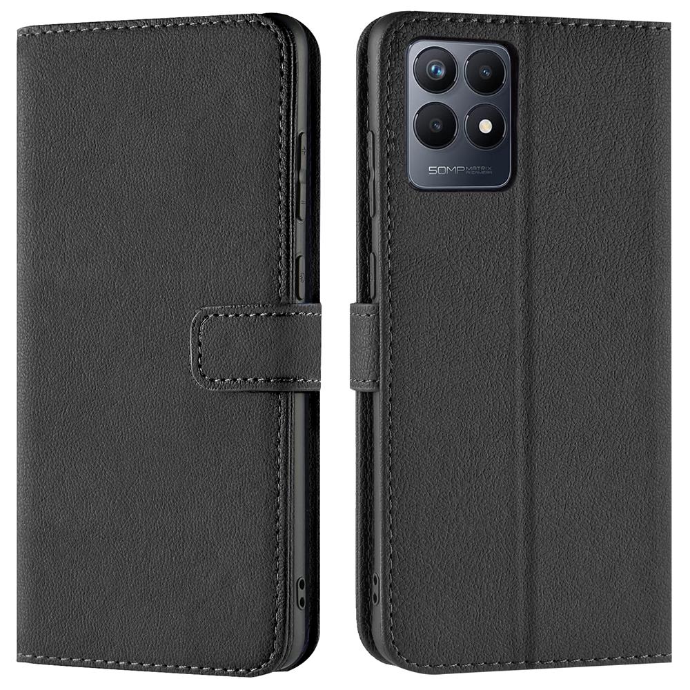 Basic Wallet für Realme Narzo 50 in Schwarz