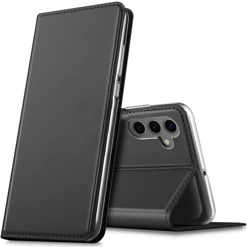 Electroplated Flip für Samsung Galaxy S24 Plus in Schwarz