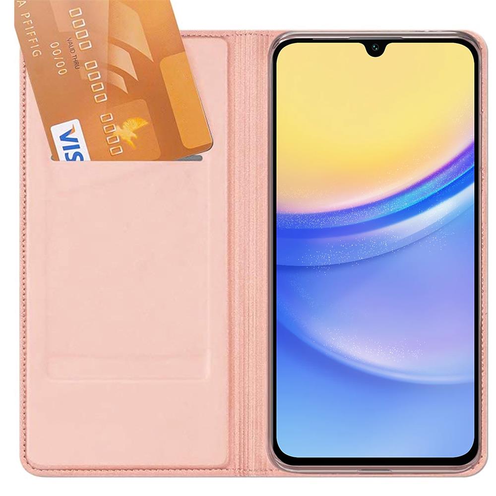 Electroplated Flip für Samsung Galaxy A35 5G in Rosegold