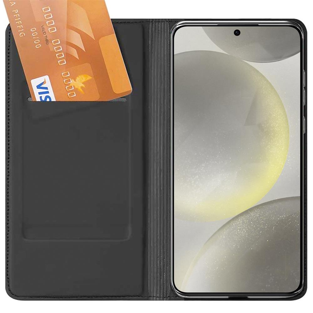 Electroplated Flip für Samsung Galaxy S24 Plus in Schwarz