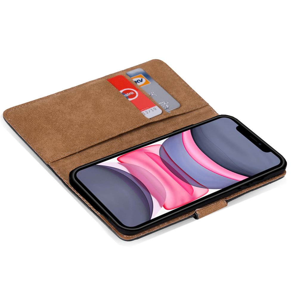 Basic Wallet für Apple iPhone XS Max in Schwarz