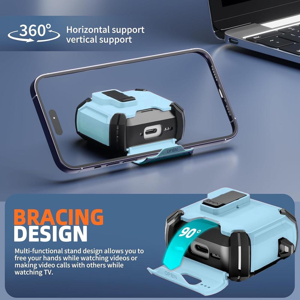 AirPods Defender für AirPods Pro 3  in Baby Blau
