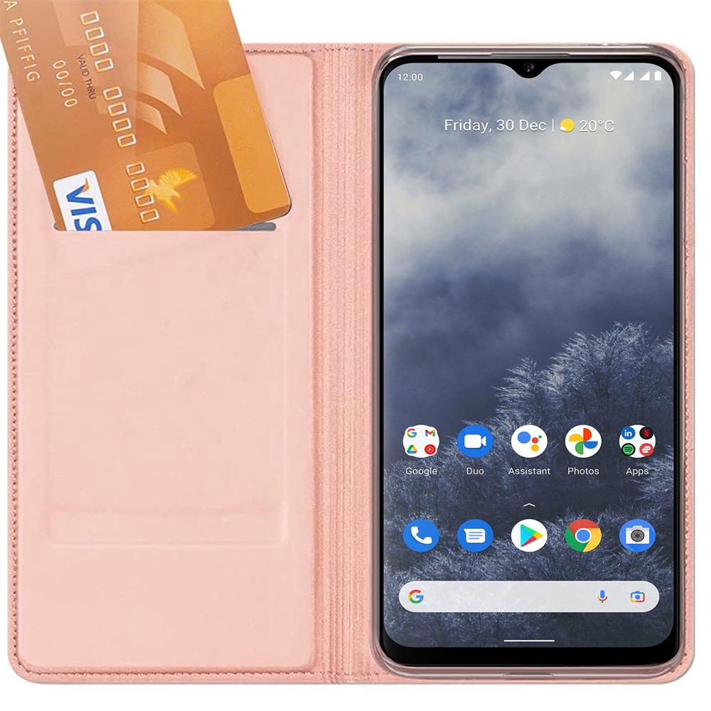 Electroplated Flip für Nokia G60 5G in Rosegold