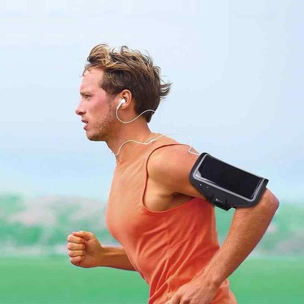 Hoco Smartphone-Armband BAG01 in Schwarz