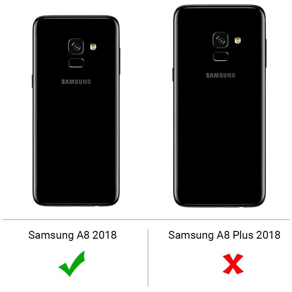Glas 2in1 für Samsung Galaxy A8 2018