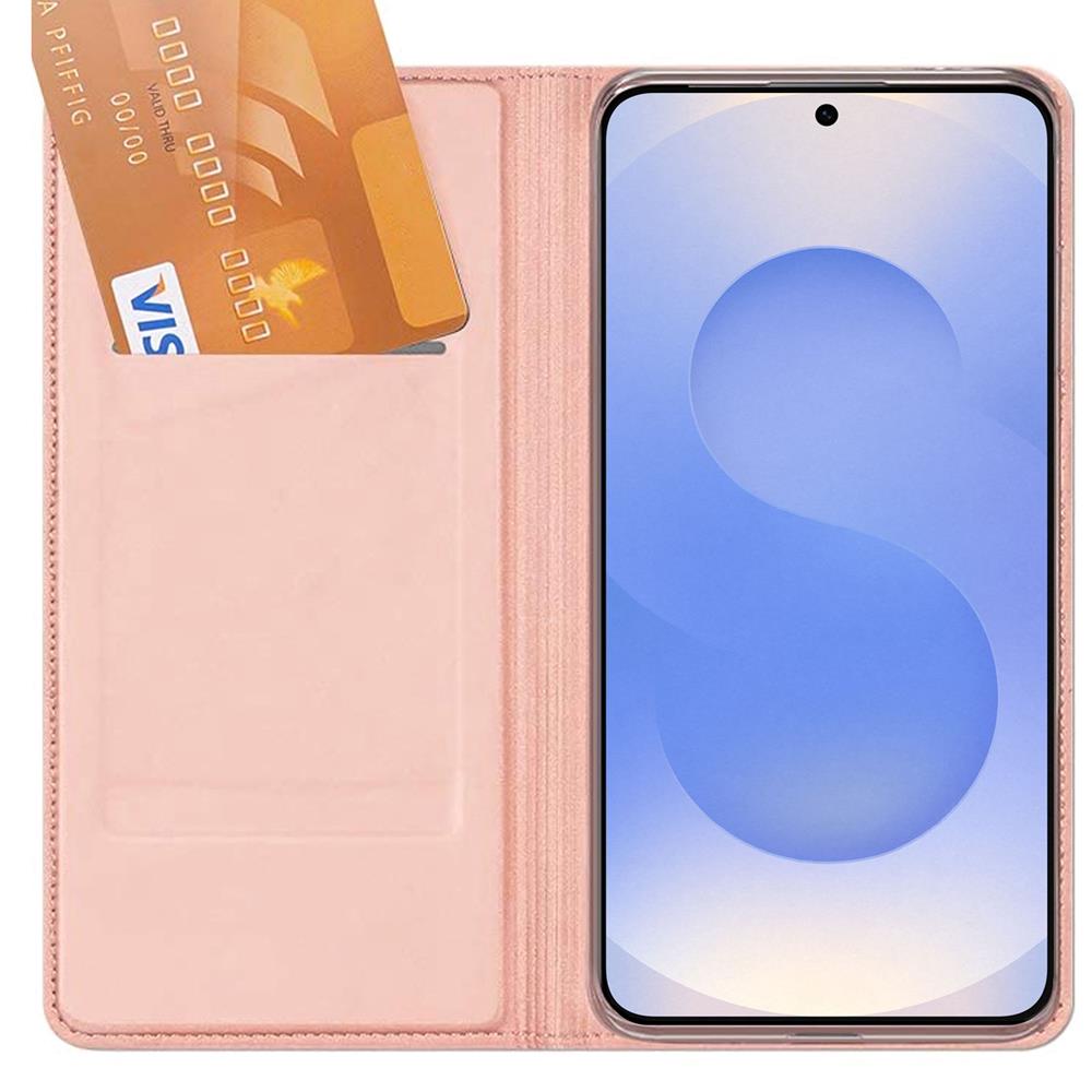Electroplated Flip für Samsung Galaxy S25 Edge in Rosegold