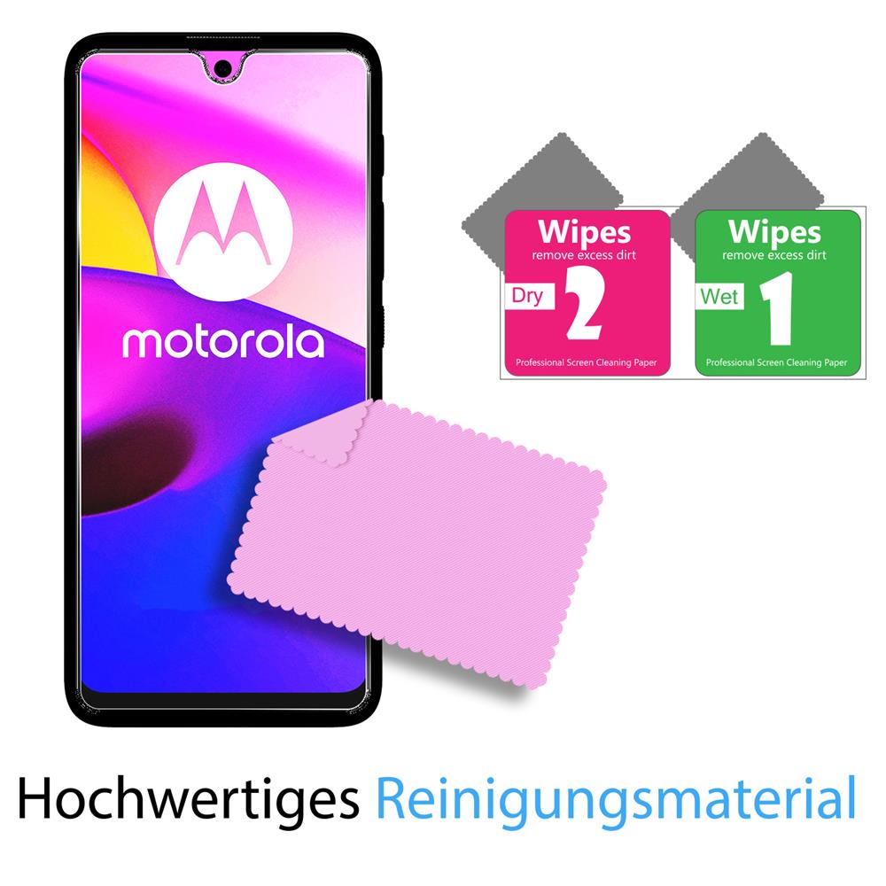 Glas 2in1 für Motorola Moto E20 / E30 / E40