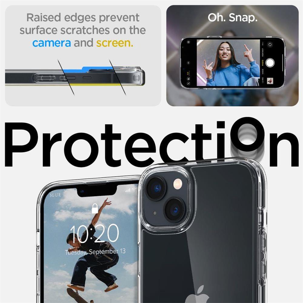 Spigen ULTRA HYBRID CASE für Apple iPhone 14 in Transparent