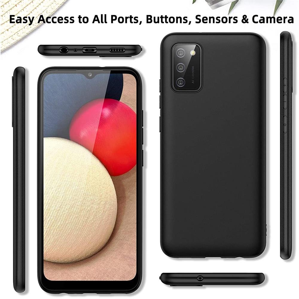 Classic TPU für Samsung Galaxy A03s in Schwarz
