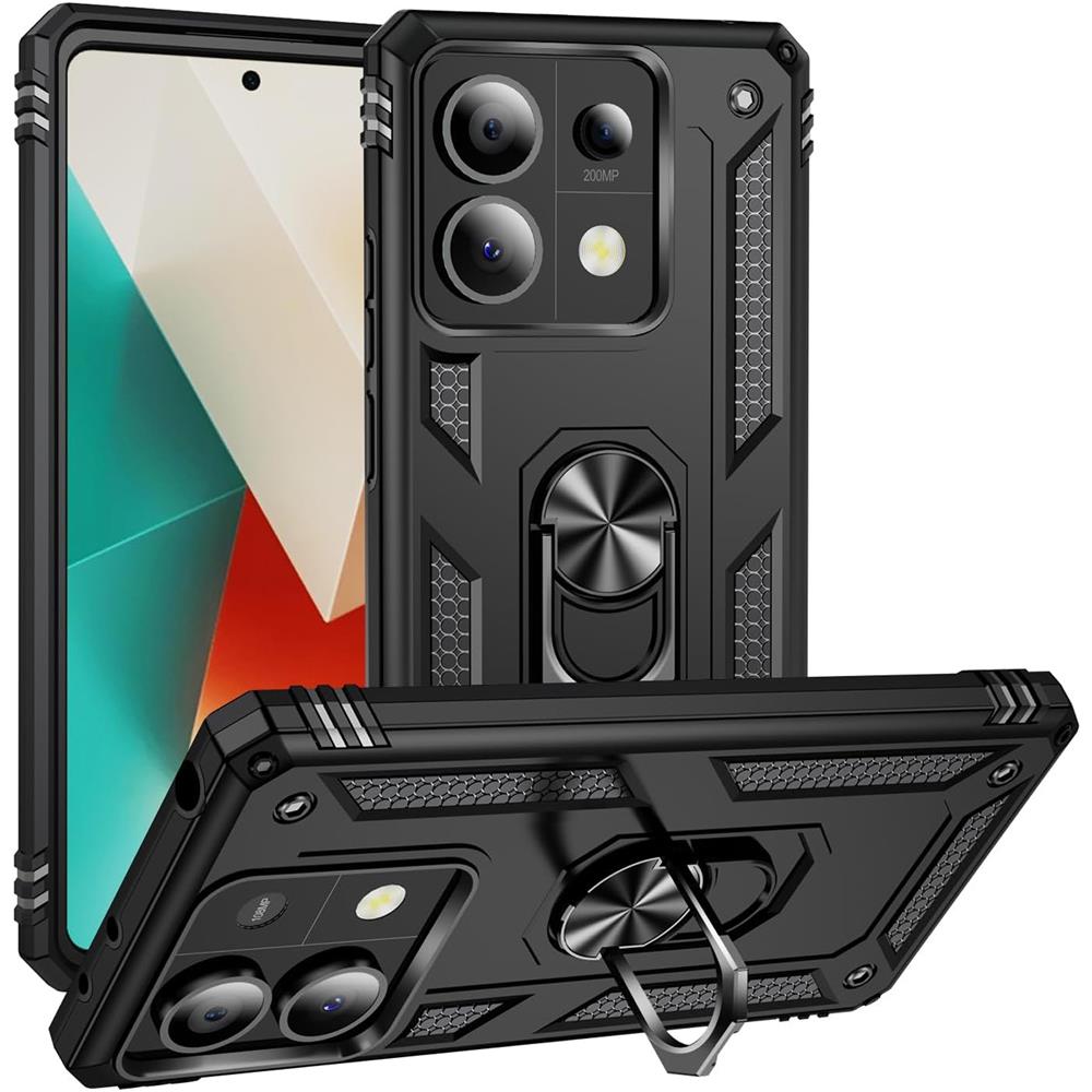 Army Case für Xiaomi Redmi Note 13 Pro 5G in Schwarz