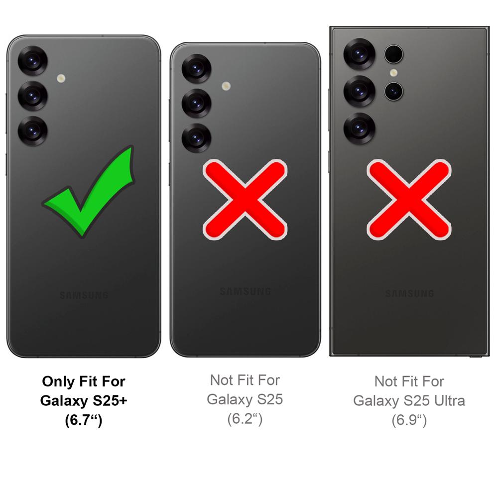 Defender Case für Samsung Galaxy S25 Plus in Schwarz