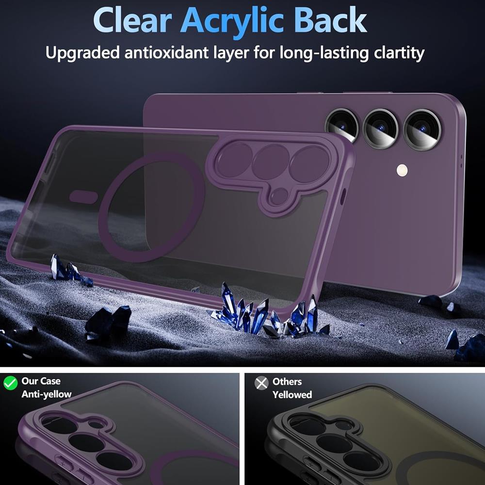 Zoya TPU für Samsung Galaxy S25 FE in Lila