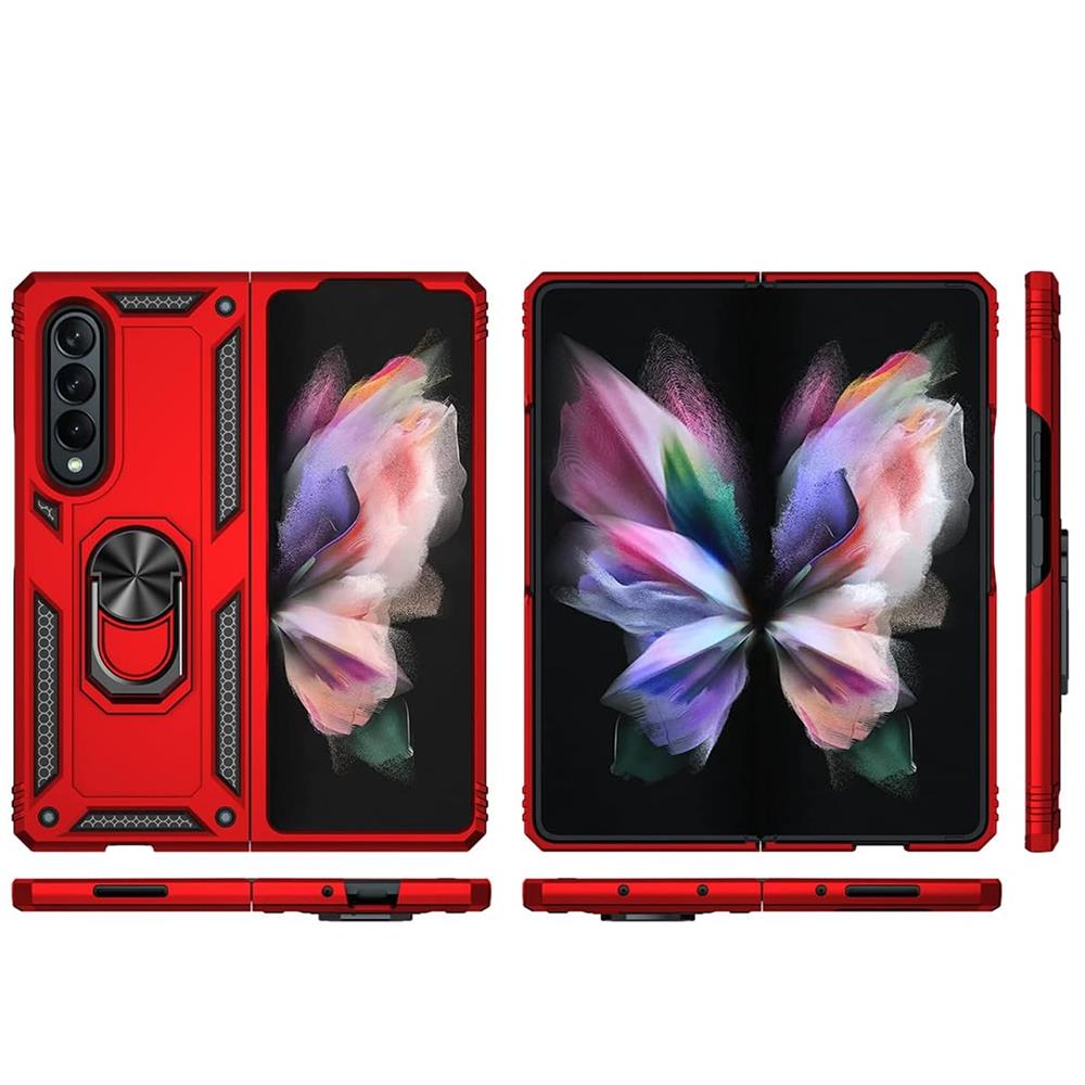 Army Case für Samsung Galaxy Z Fold 4 in Rot