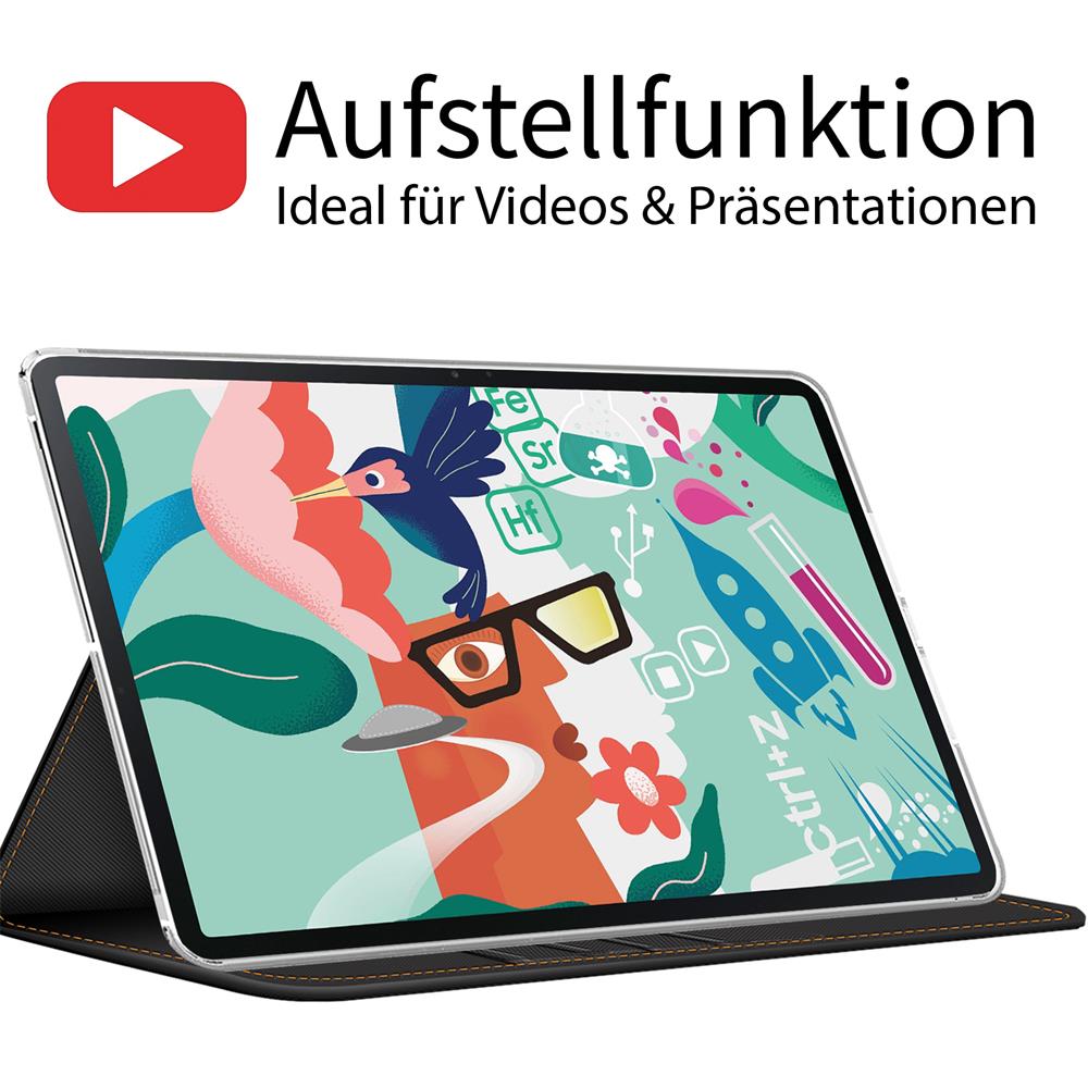 Texture Case für Samsung Galaxy Tab S7 FE 5G 12.4 in Grau