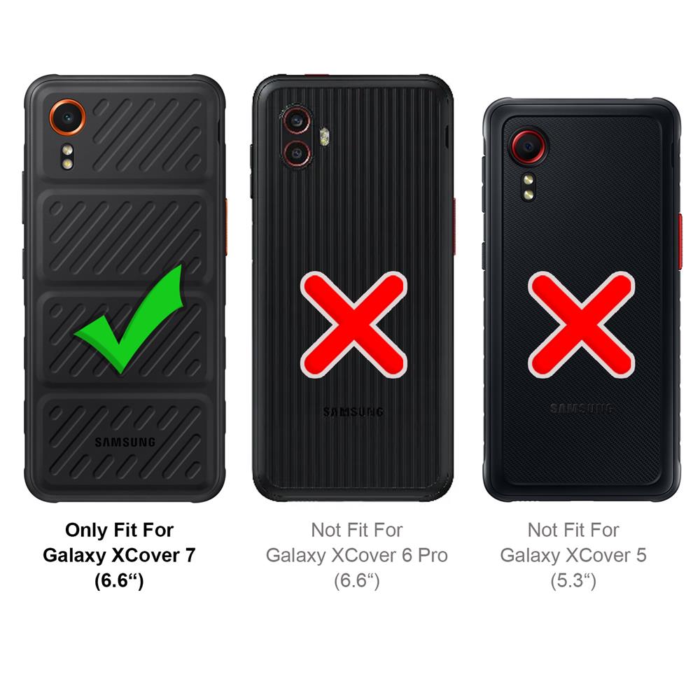 Classic TPU für Samsung Galaxy XCover 7 in Schwarz