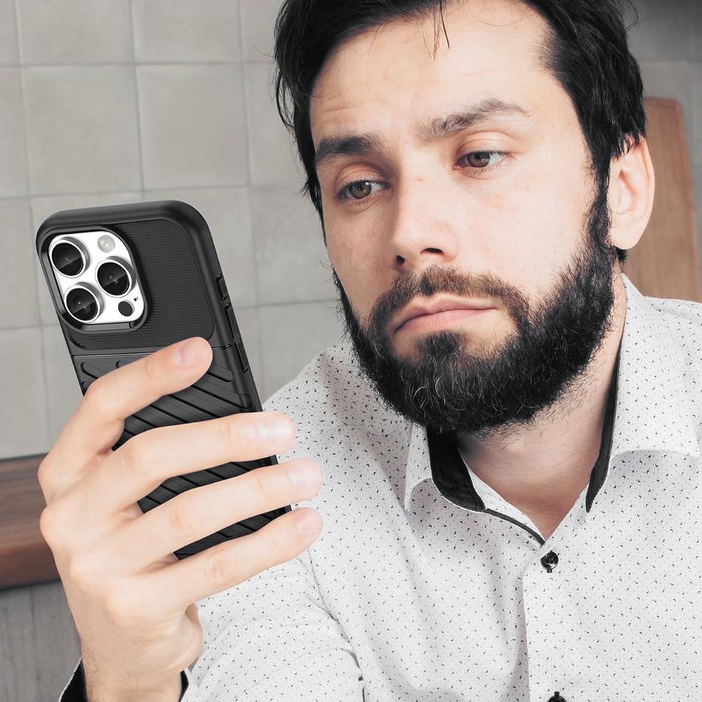 Thunder Case für Apple iPhone 16 Pro Max in Schwarz