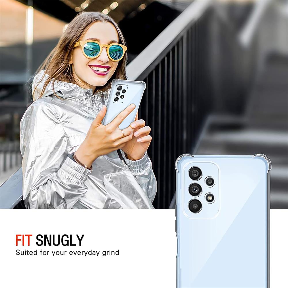 Rugged TPU für Samsung Galaxy A33 5G in Transparent