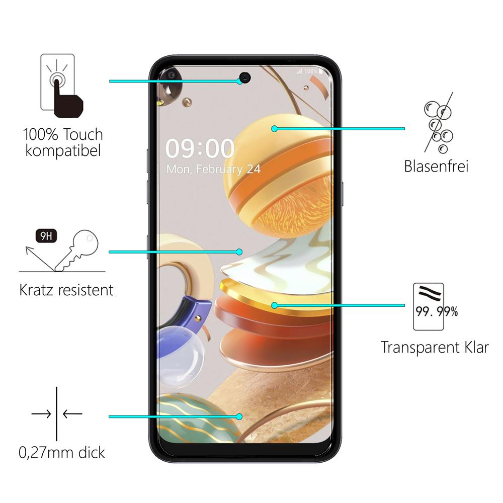 Glas 2in1 für LG K52