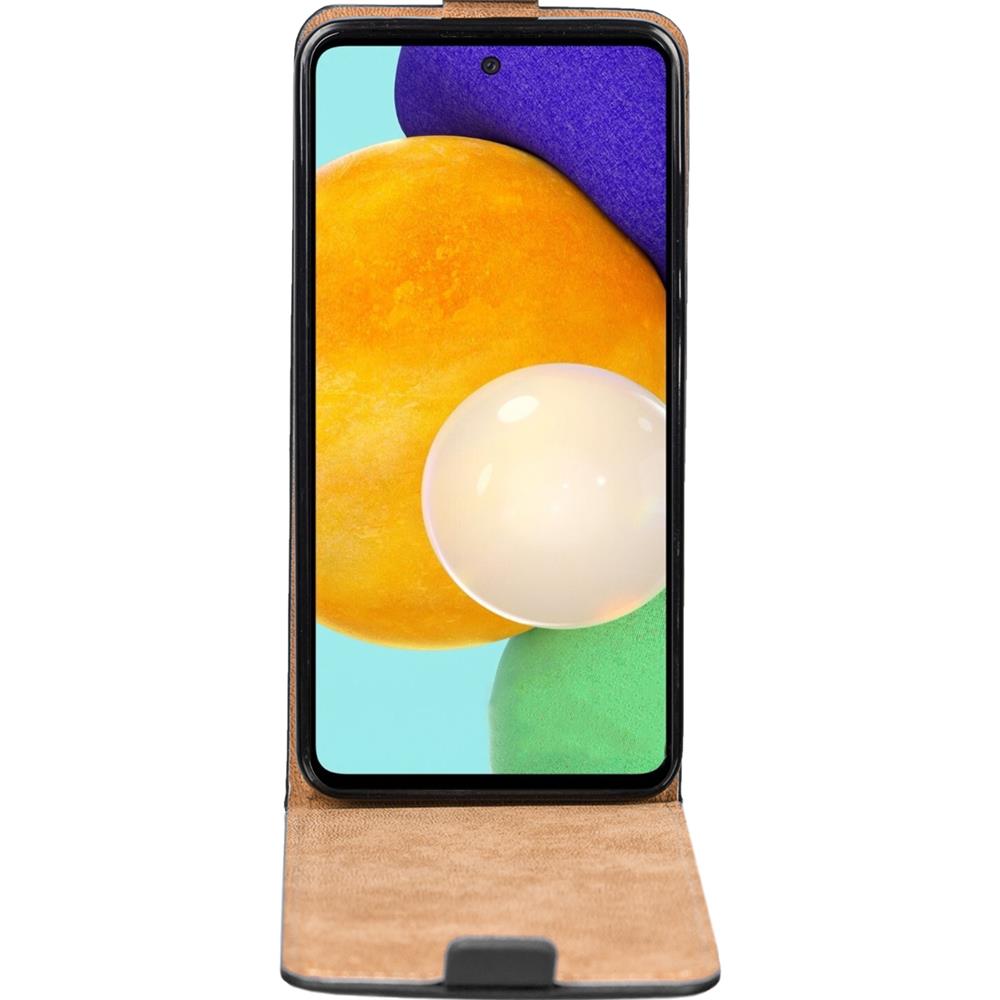 Basic Flip für Samsung Galaxy A72 in Schwarz