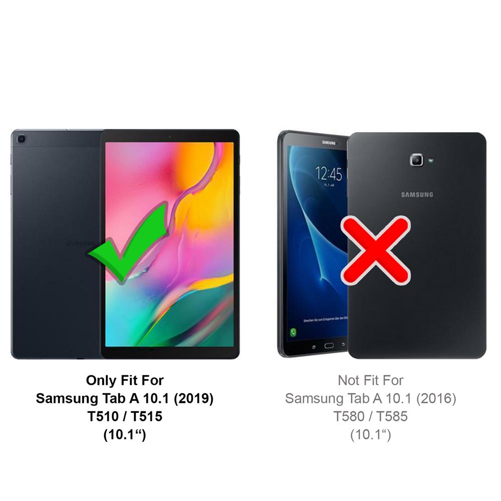 Outdoor Tab für Samsung Galaxy Tab A 10.1 2019 T510 in Schwarz