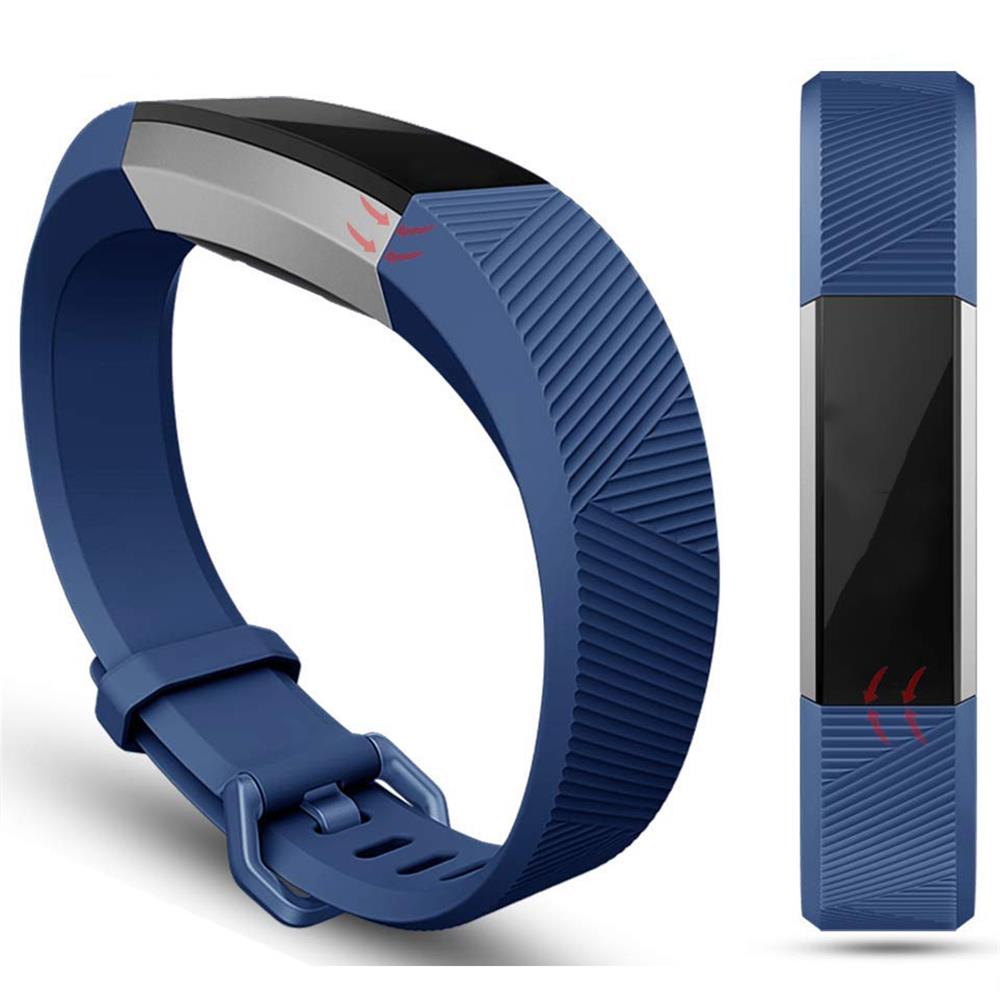 Fitnessarmband TPU für Fitbit Alta / HR - Größe S in Blau
