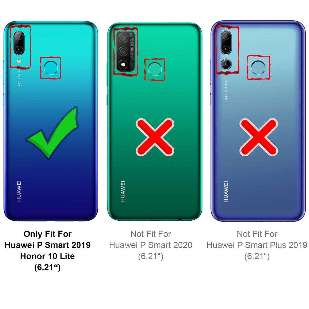 Basic Wallet für Huawei P Smart 2019 in Schwarz