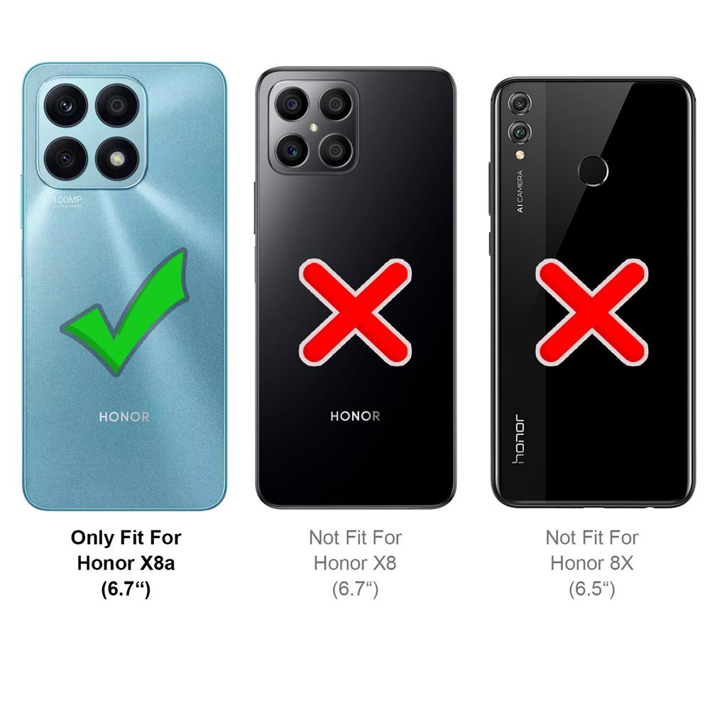 Classic TPU für Honor X8a in Schwarz