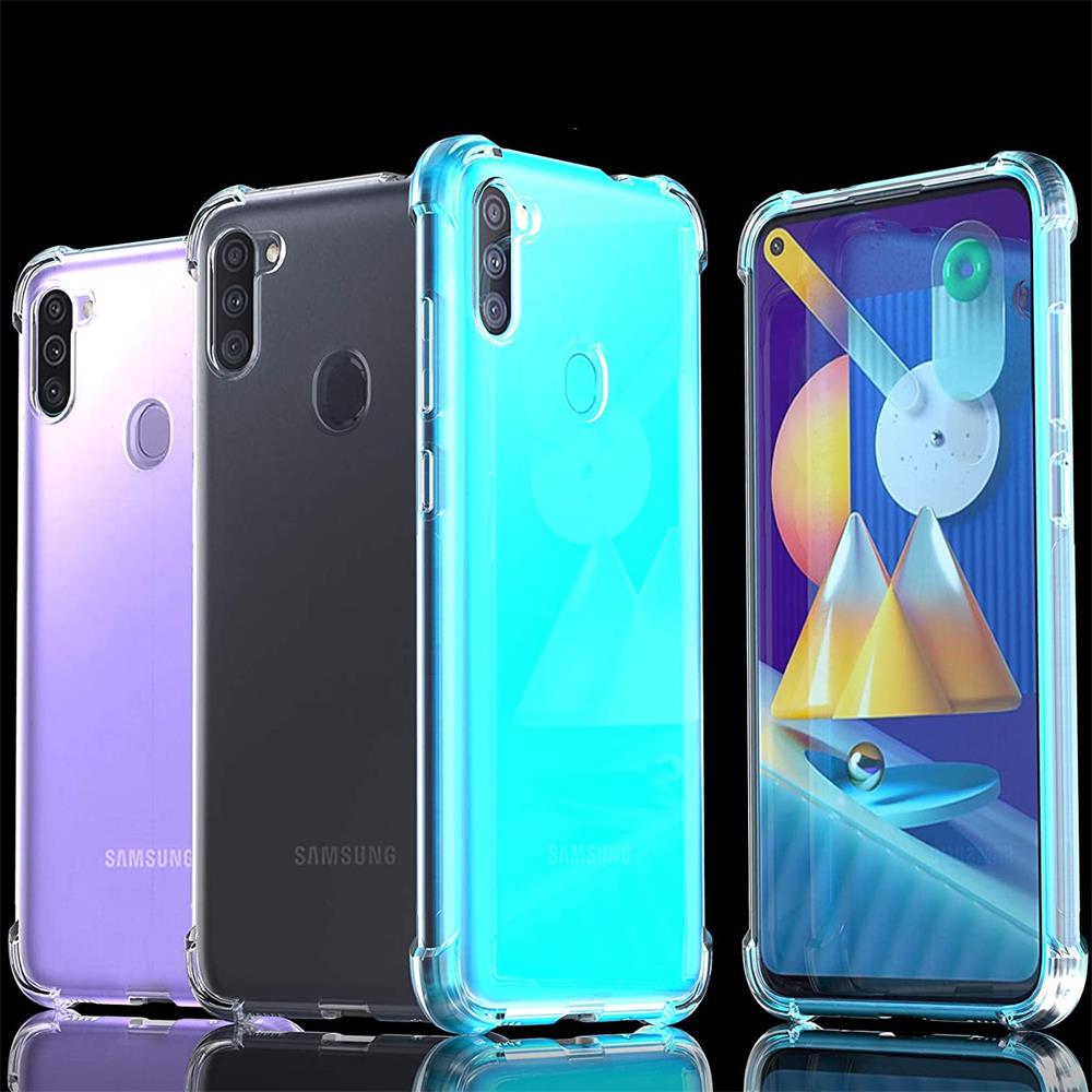 Rugged TPU für Samsung Galaxy M11 in Transparent