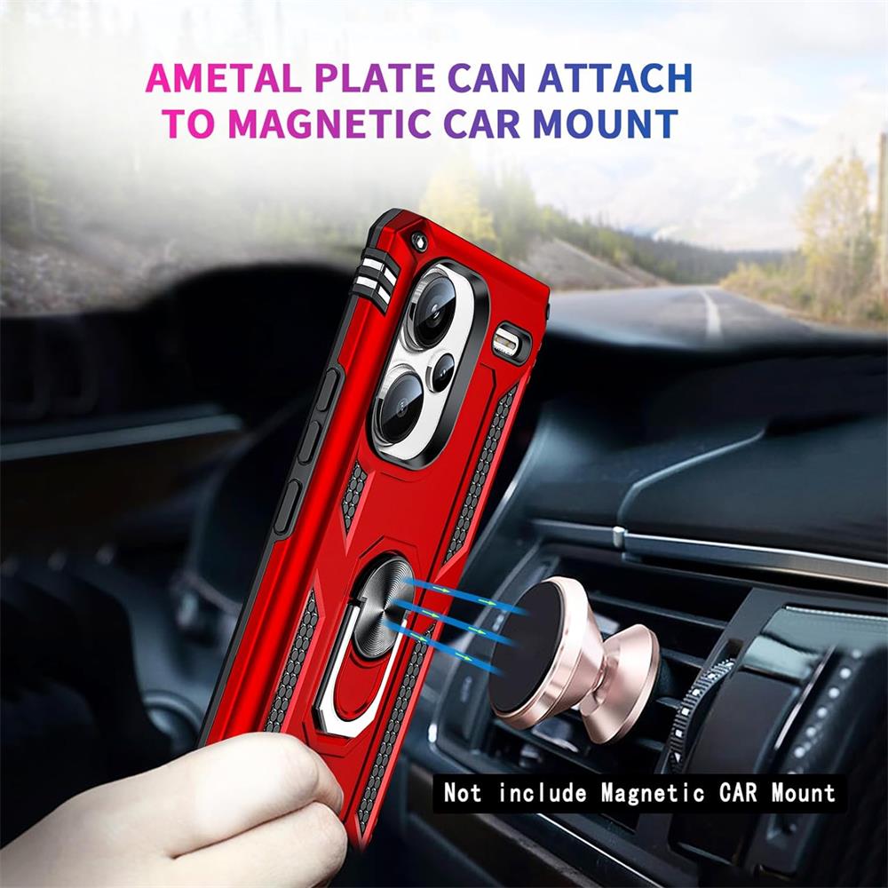 Army Case für Xiaomi Redmi Note 13 Pro Plus 5G in Rot