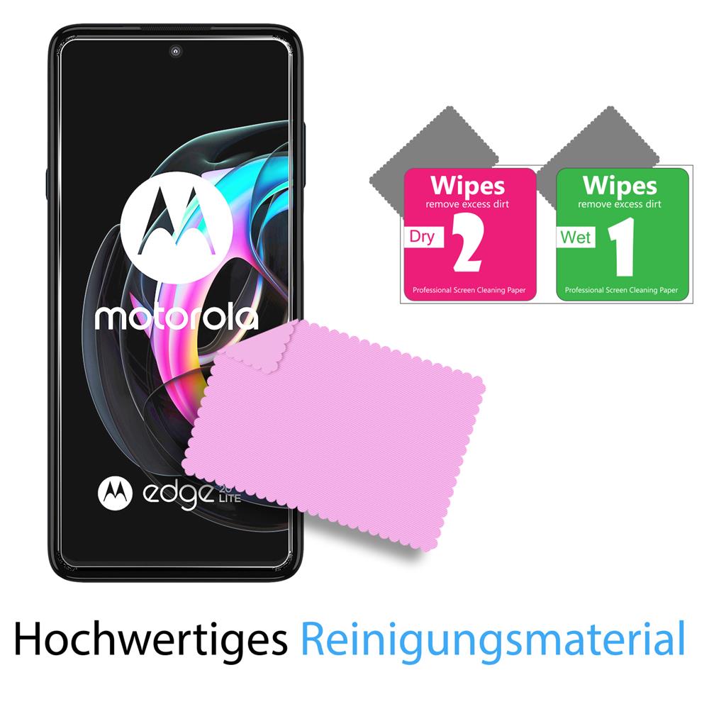 Glas 2in1 für Motorola Edge 20 Lite