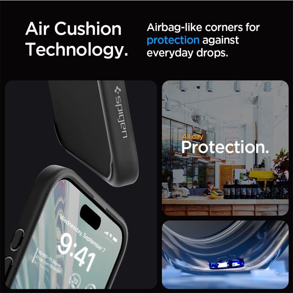 Spigen ULTRA HYBRID CASE für Apple iPhone 15 Pro Max in Schwarz