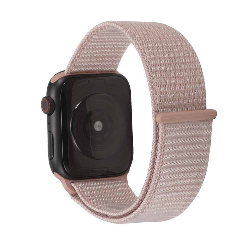 Fitnessarmband Nylon für Apple Watch 1-9 - 42/44/45 in Rosé