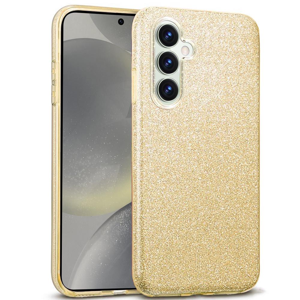 Shiny TPU für Samsung Galaxy S24 FE in Gold