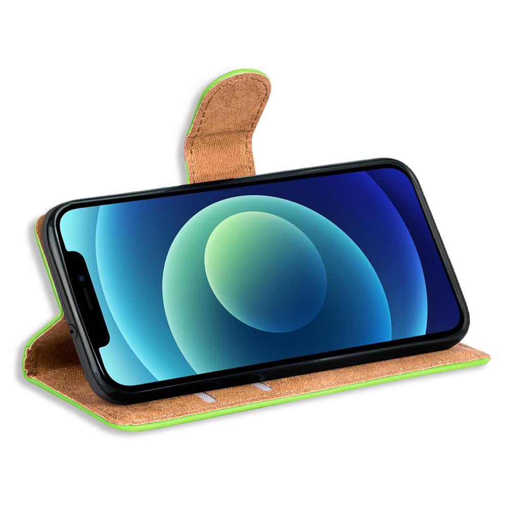 Basic Wallet für Apple iPhone 12 Mini in Grün