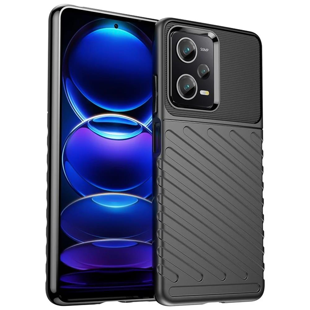 Thunder Case für Xiaomi Redmi Note 12 Pro 5G in Schwarz