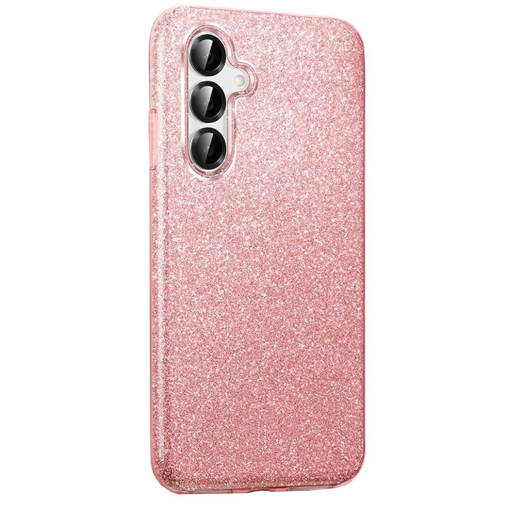 Shiny TPU für Samsung Galaxy S25 Plus in Rosegold