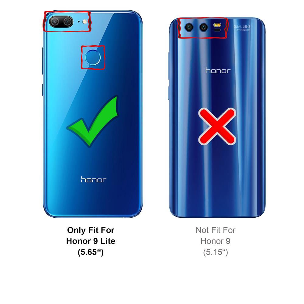 Glas 2in1 für Honor 9 Lite