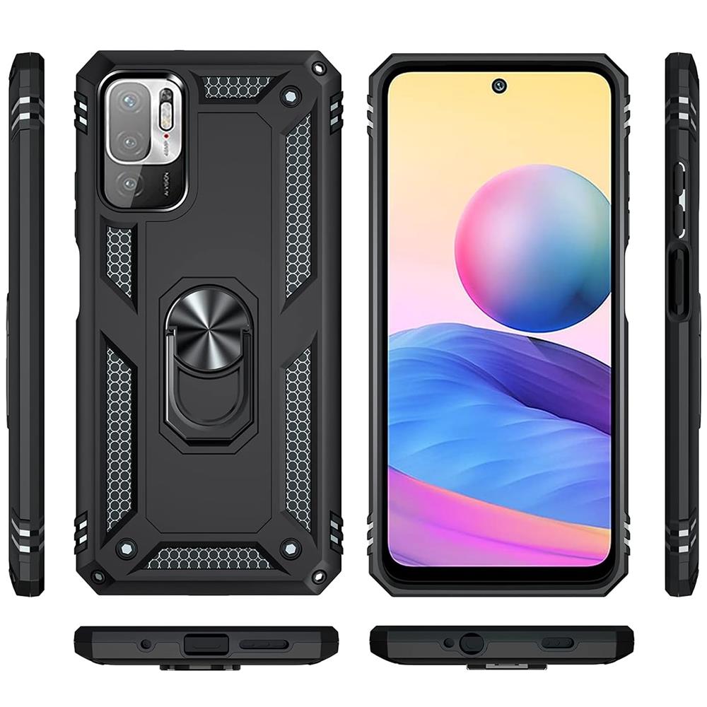 Army Case für Xiaomi Redmi Note 10 5G in Schwarz