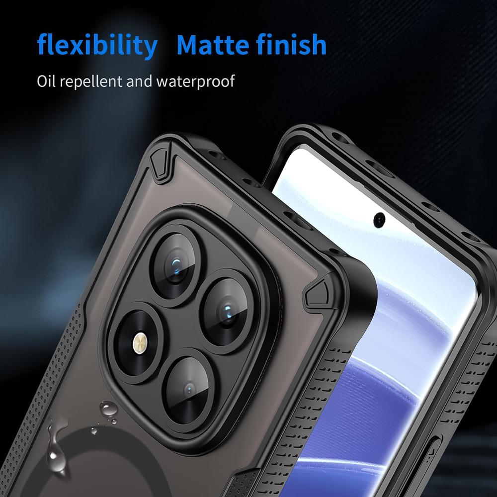 Defender Case für Xiaomi Redmi Note 14 Pro Plus 5G in Schwarz