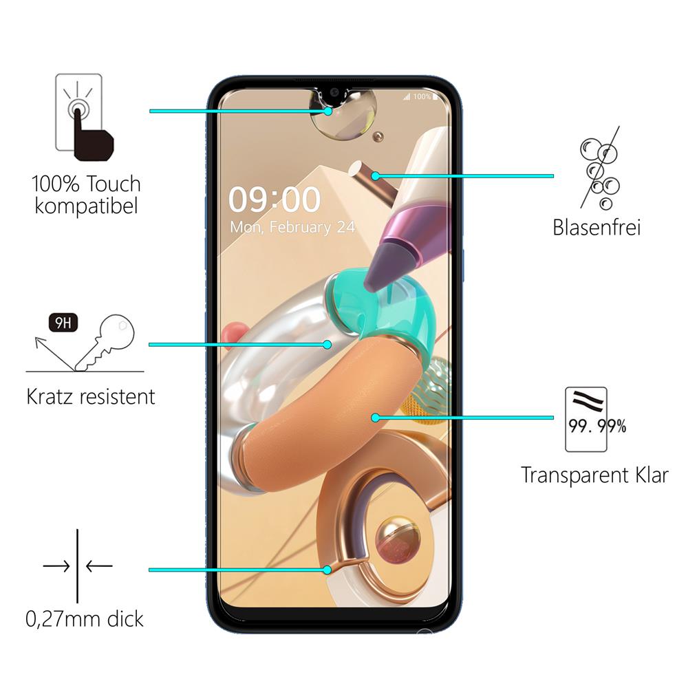 Glas 2in1 für LG K41s