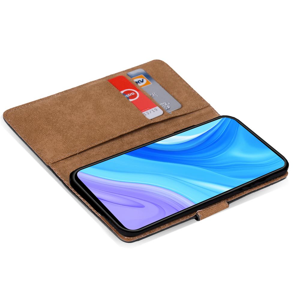 Basic Wallet für Huawei P Smart Pro in Schwarz