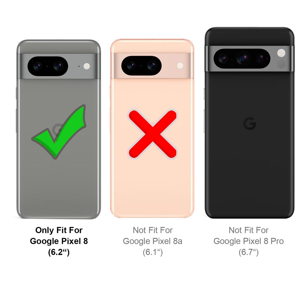 Colour TPU für Google Pixel 8 in Schwarz