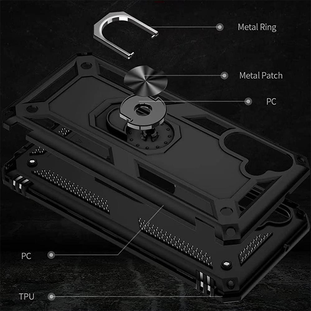 Army Case für Samsung Galaxy A54 5G in Schwarz